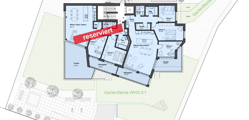 Residenz Zentaur Aarau | 4½-Zimmerwohnung 1.2
