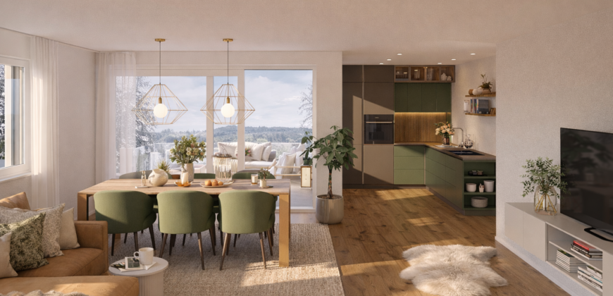 Casa Giardino | 3.5-Zimmer Attikawohnung 3.4 | Attika Südwest