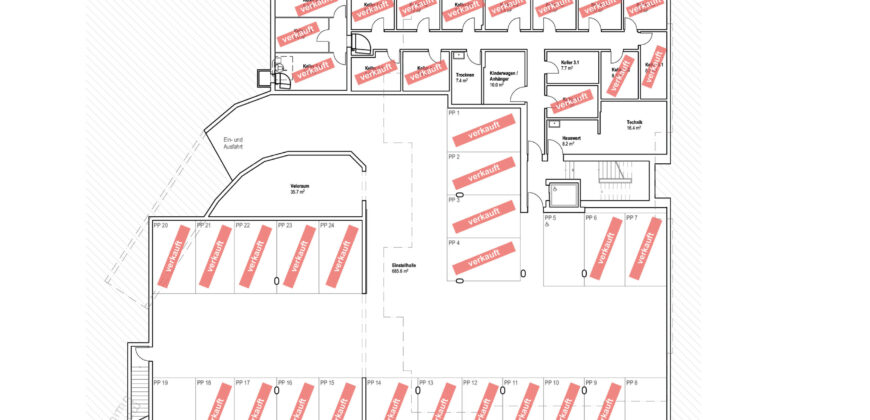 Casa Giardino | 3.5-Zimmer Attikawohnung 3.1 | Attika Südost