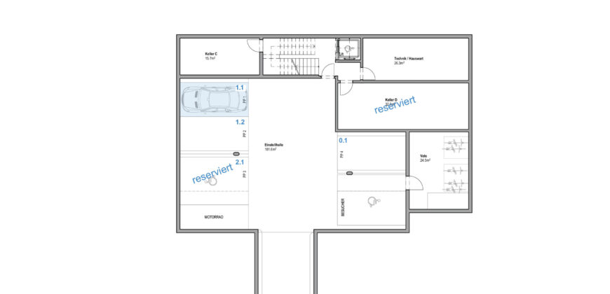 4.5 Zimmerwohnung 1.1 | Residenz Zentaur, Aarau