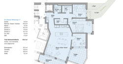 4.5 Zimmerwohnung 1.1 | Residenz Zentaur, Aarau