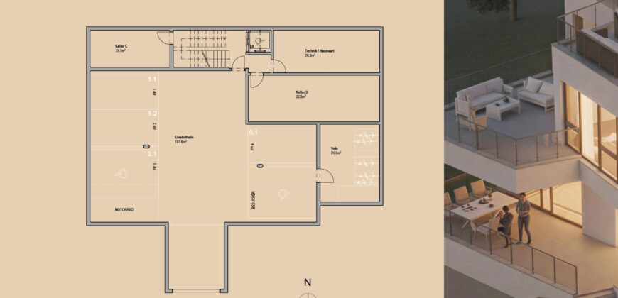 3.5 Zimmerwohnung 1.2 | Residenz Zentaur, Aarau